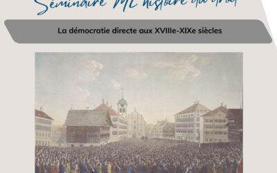 Séminaire « La démocratie directe aux XVIIIe-XIXe siècles », Pr. Numa Graa